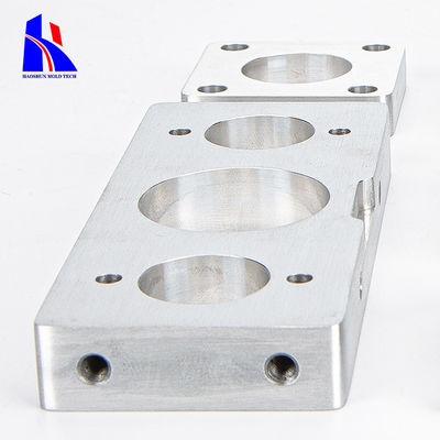 OEM ODM Precision Aluminum Part Silver Polishing Parts CNC Machining Service
